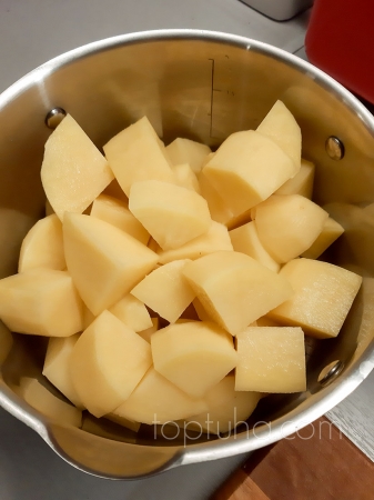 Палтус под картофельным гратеном